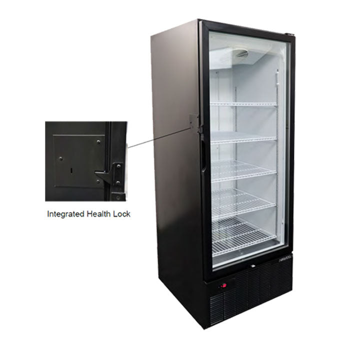 HABCO SF28HCTDBXMHL Freezer Merchandiser With Lock Timer