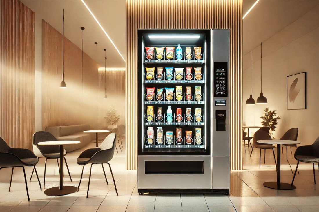 Vending machine inside a pantry