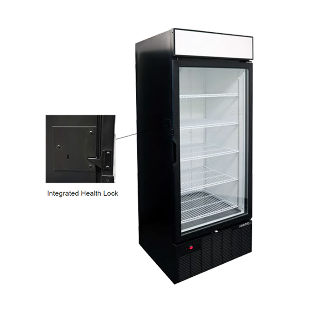 HABCO SF28HCBXMHL Freezer Merchandiser With Health Lock Timer